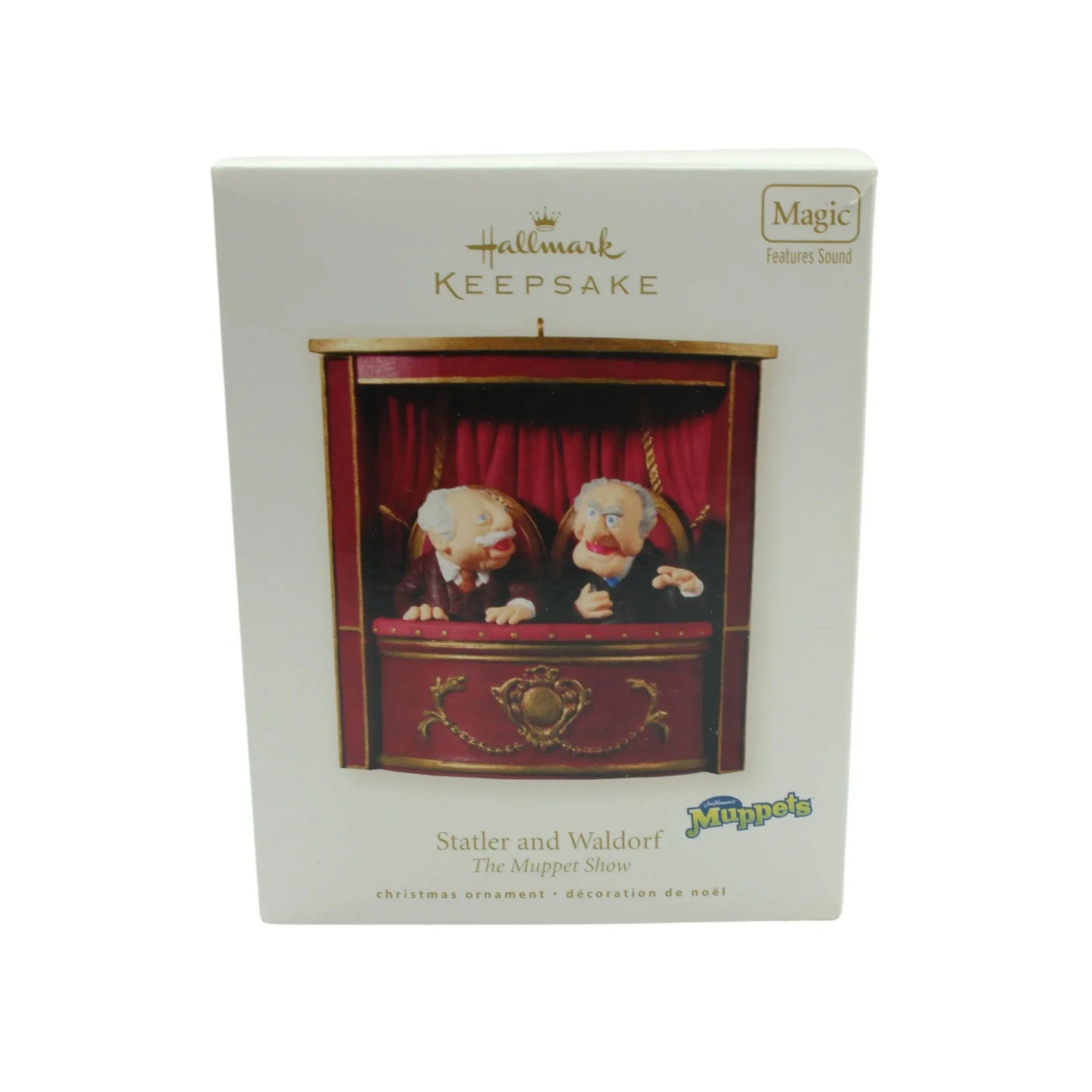 2008 Statler and Waldorf Hallmark Ornament (The Muppets) QXI2184