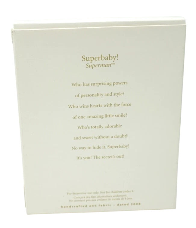 2008 Super Baby! Hallmark Ornament (Super Heroes) QXI6294