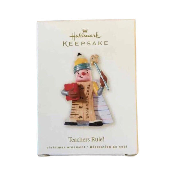 2008 Teachers Rule! Hallmark Ornament (School) QXG2144