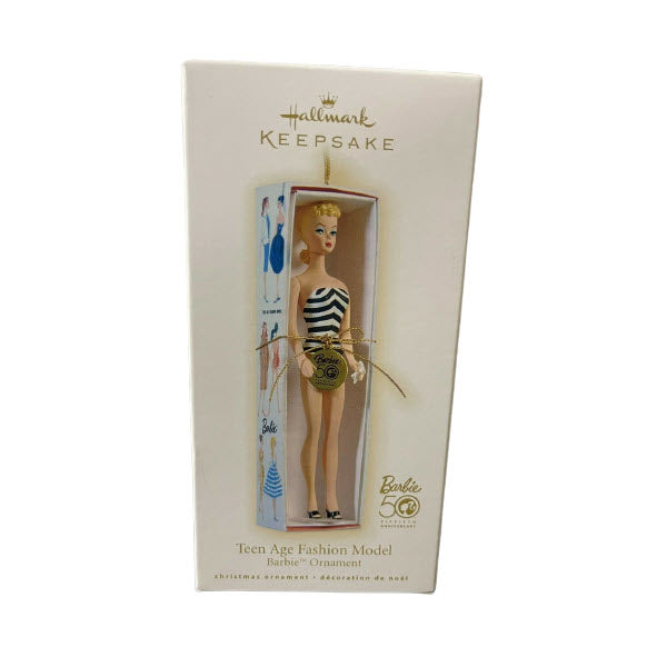 2008 Teen-Age Fashion Model Hallmark Ornament (Barbie) QXI3002