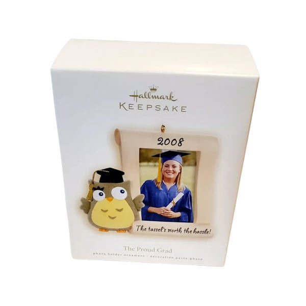 2008 The Proud Grad Hallmark Ornament (Photo Holder) QXG6394