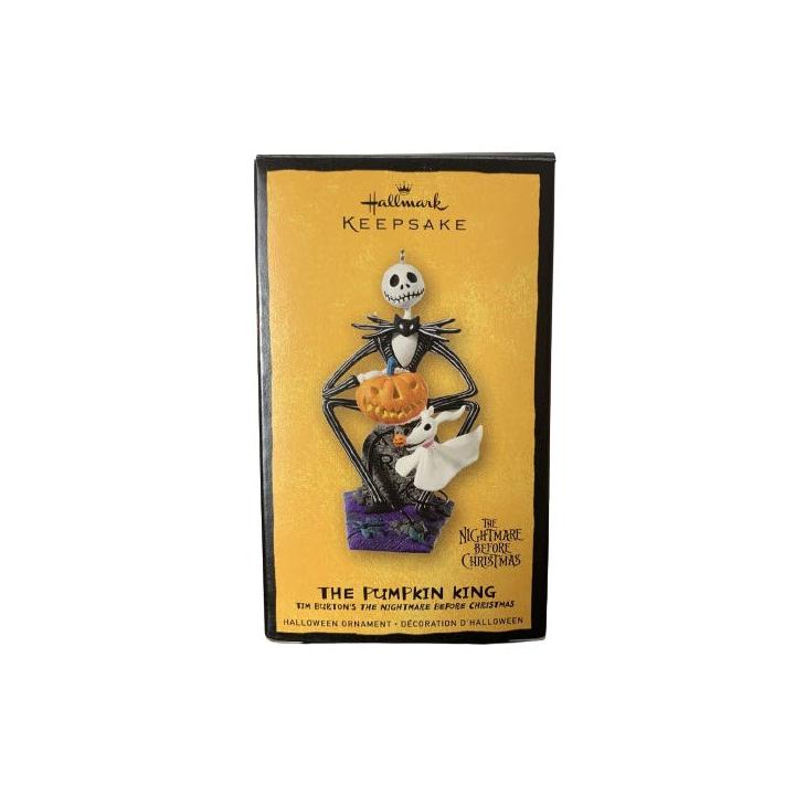 2008 The Pumpkin King Hallmark Ornament (Tim Burton's The Nightmare Before Christmas) QFO6084
