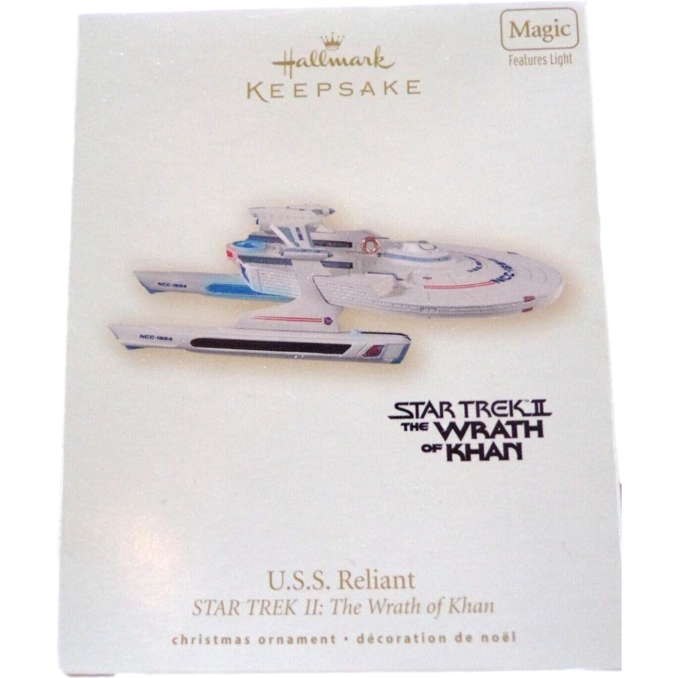 2008 U.S.S. Reliant Hallmark Ornament (Star Trek) QXI4221