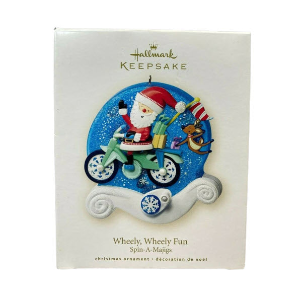 2008 Wheely, Wheely Fun Hallmark Ornament (Spin-A-Majigs) QP1121