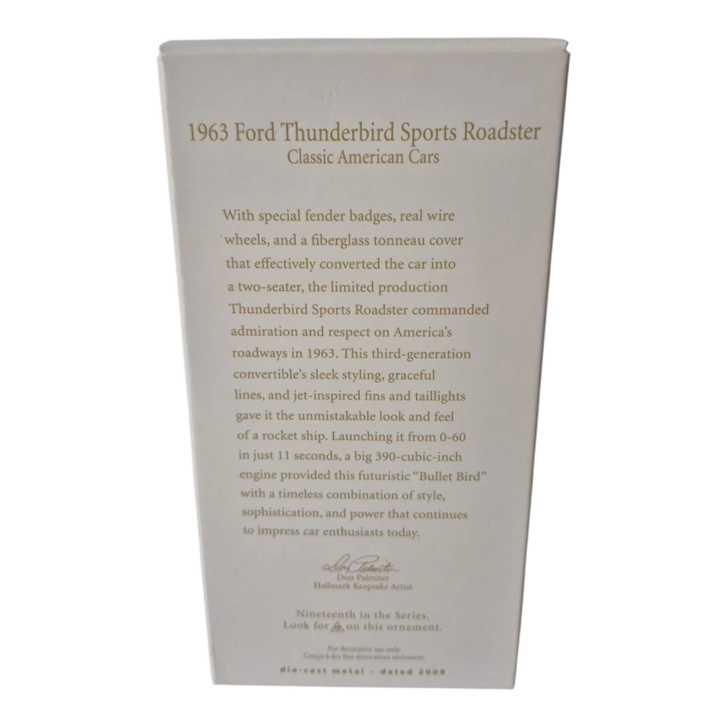 2009 (1963) Thunderbird Sports Roadster (Classic American Cars)