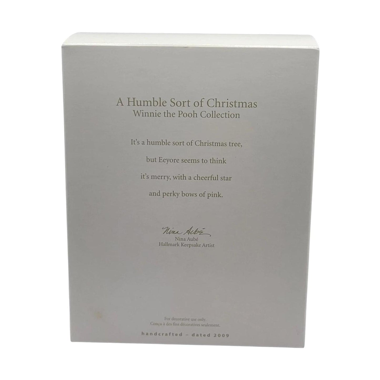 2009 A Humble Sort of Christmas Hallmark Ornament (Winnie the Pooh) QXD2002 Image5