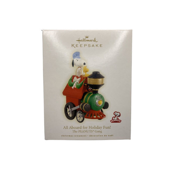 2009 All Aboard for Holiday Fun! Hallmark Ornament (Peanuts) QXI1142