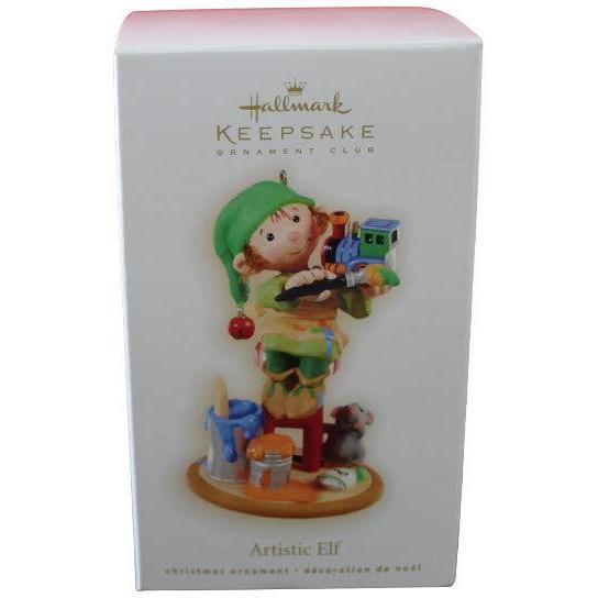 2009 Artistic Elf Hallmark Ornament (Elf) QXC9022