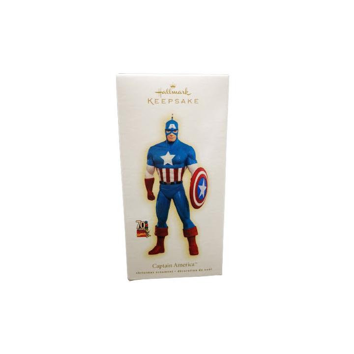 2009 Captain America Hallmark Ornament (Super Heroes) QXI4379