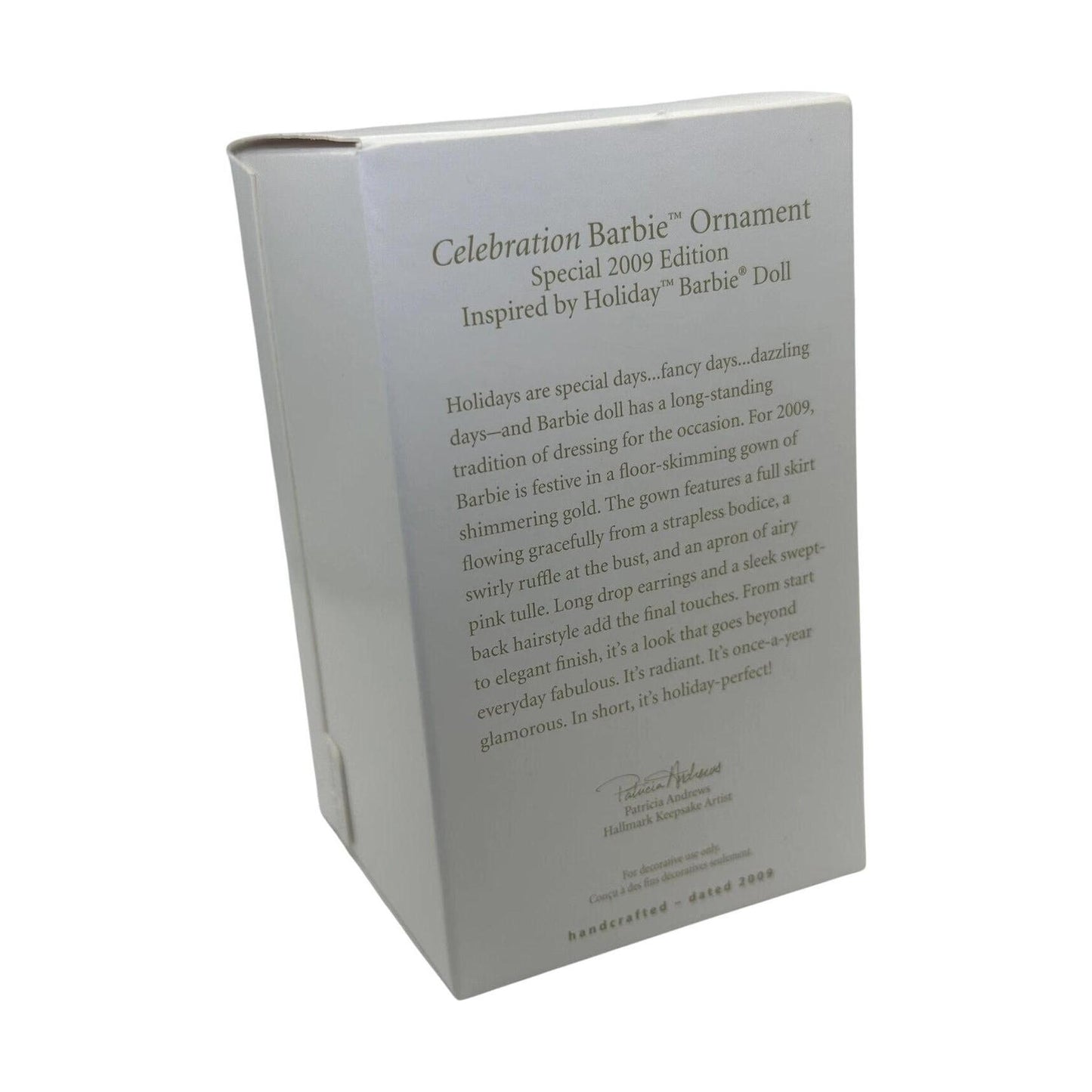 2009 Celebration Barbie Hallmark Ornament (Celebration Barbie) QXI1352