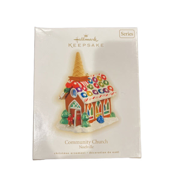 2009 Community Church Hallmark Ornament (Noelville) QX8422