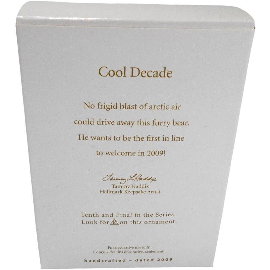 2009 Cool Decade #10 - Bear Hallmark Ornament (Cool Decade) QX8032
