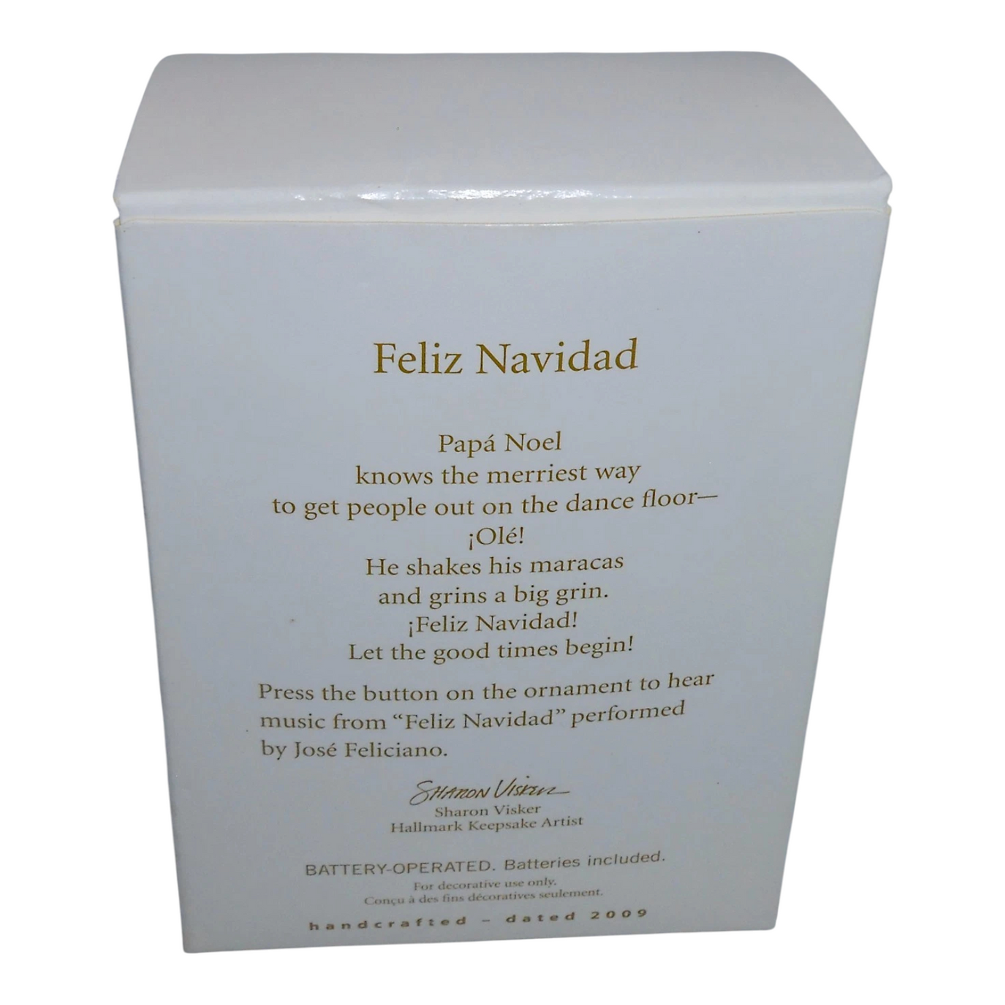 2009 Feliz Navidad Hallmark Ornament (Feliz Navidad) QSR4562
