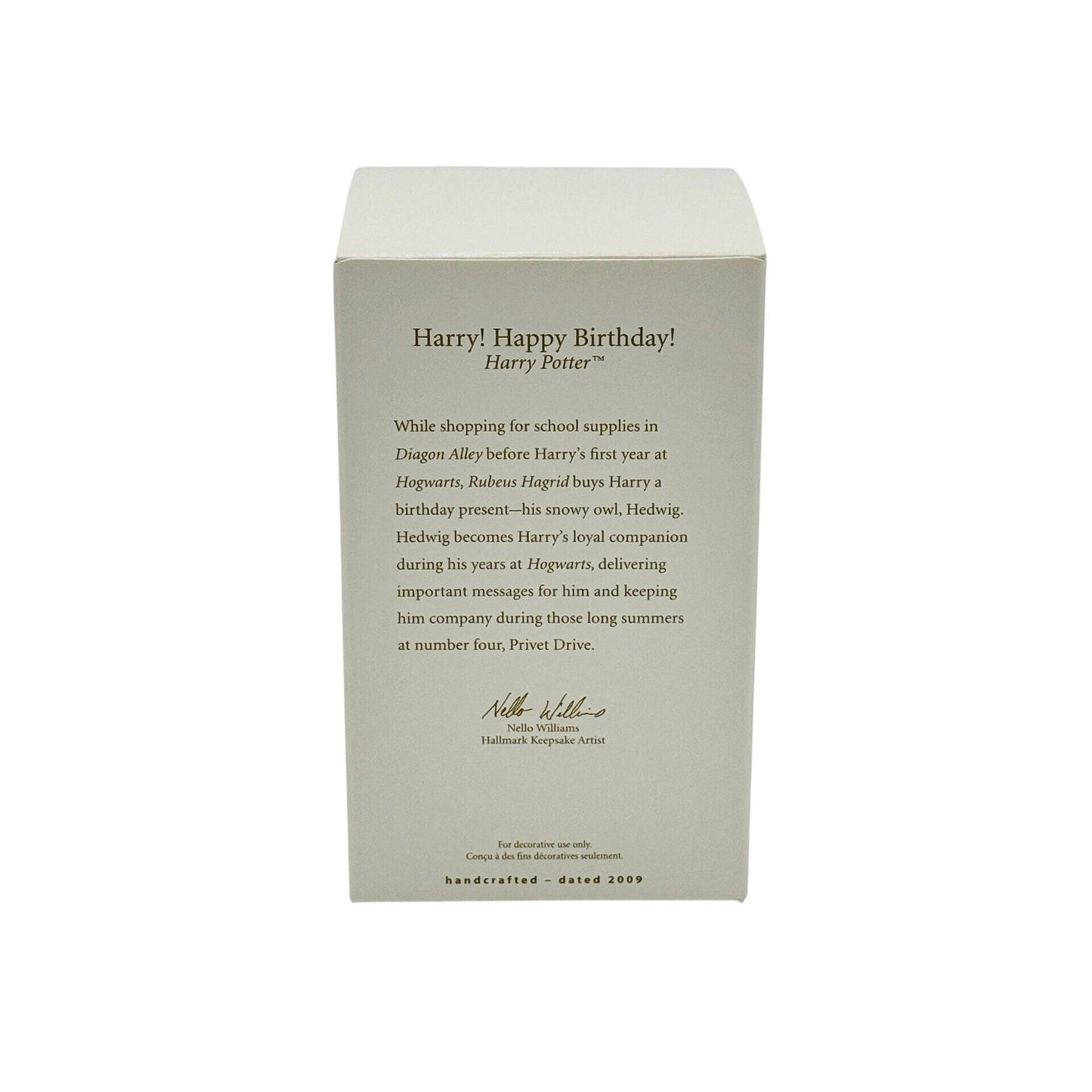 2009 Harry! Happy Birthday! Hallmark Ornament (Harry Potter) QXI1032