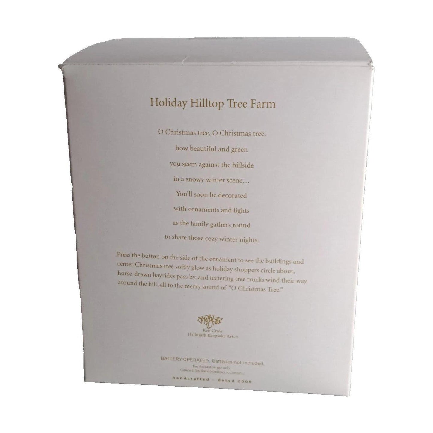 2009 Holiday Hilltop Tree Farm Hallmark Ornament (Magic Village) QXG6002