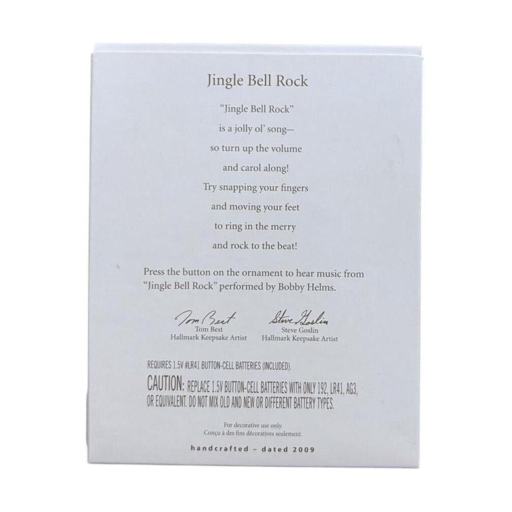 2009 Jingle Bell Rock Hallmark Ornament (Guitar) QSR4575 Image3