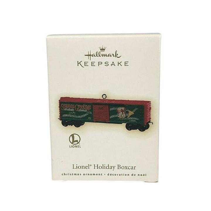 2009 Lionel Holiday Boxcar Hallmark Ornament (Lionel) QXI1095