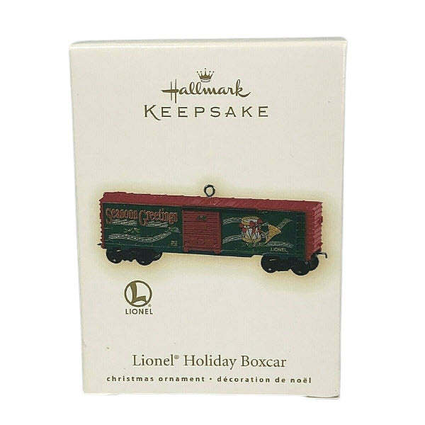2009 Lionel Holiday Boxcar Hallmark Ornament (Lionel) QXI1095