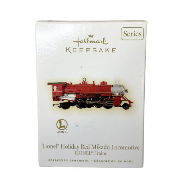 2009 Lionel Holiday Red Mikado Locomotive Hallmark Ornament (Lionel) QX8602