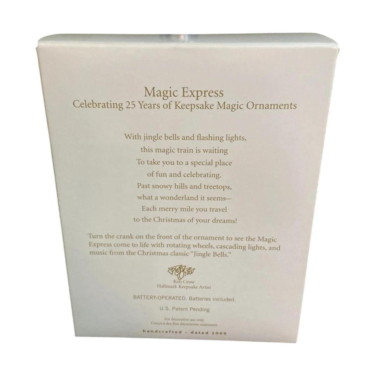 2009 Magic Express Hallmark Ornament (Magic Train) QXG6585 Image5