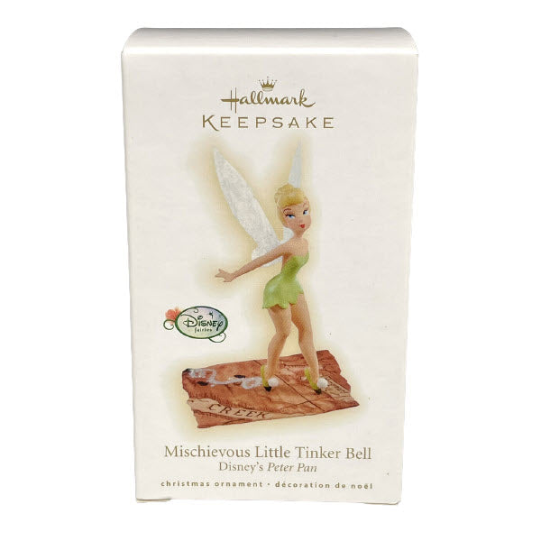 2009 Mischievous Little Tinker Bell Hallmark Ornament (Disney's Peter Pan) QXD2072