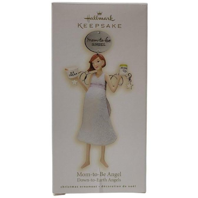 2009 Mom-to-Be Angel Hallmark Ornament (Down to Earth Angels) QXG6095