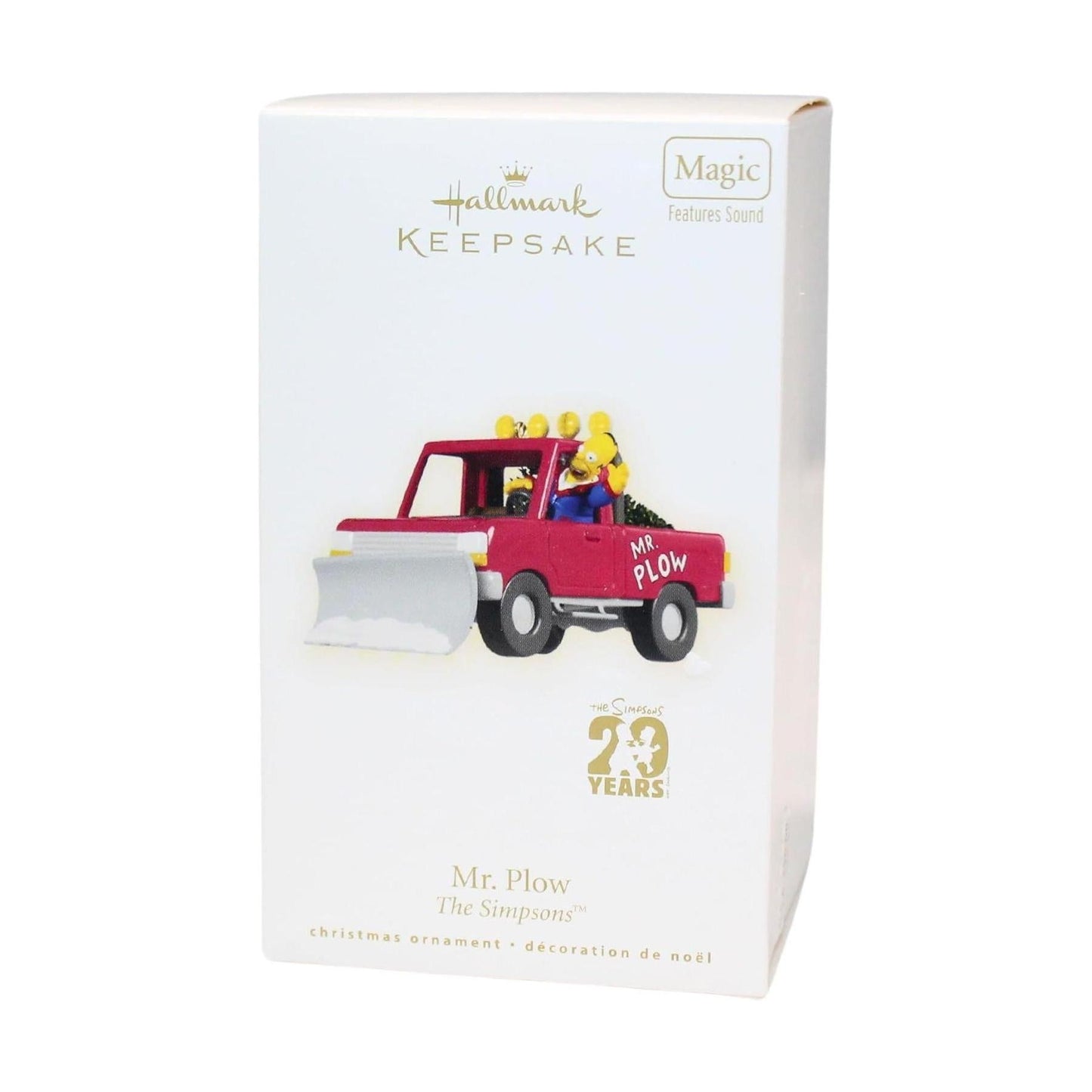 2009 Mr. Plow Hallmark Ornament (The Simpsons) QXI1195