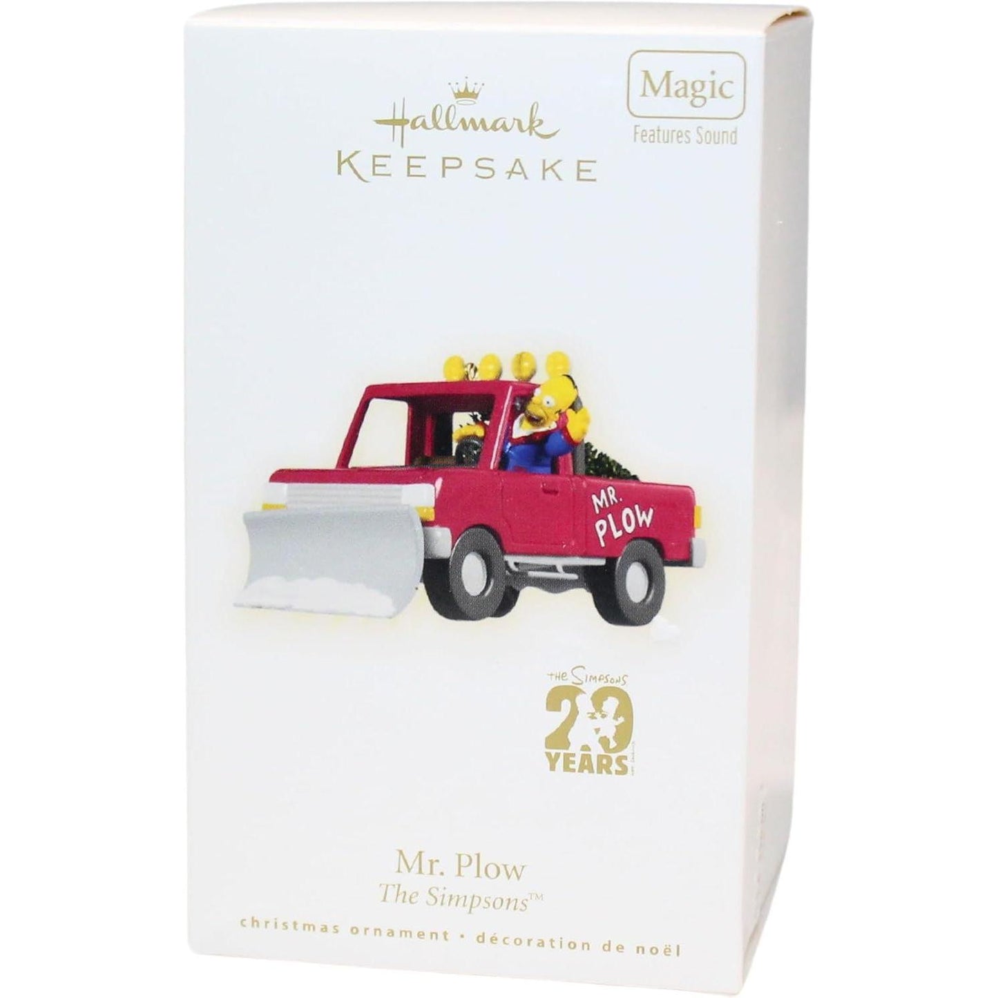 2009 Mr. Plow Hallmark Ornament (The Simpsons) QXI1195