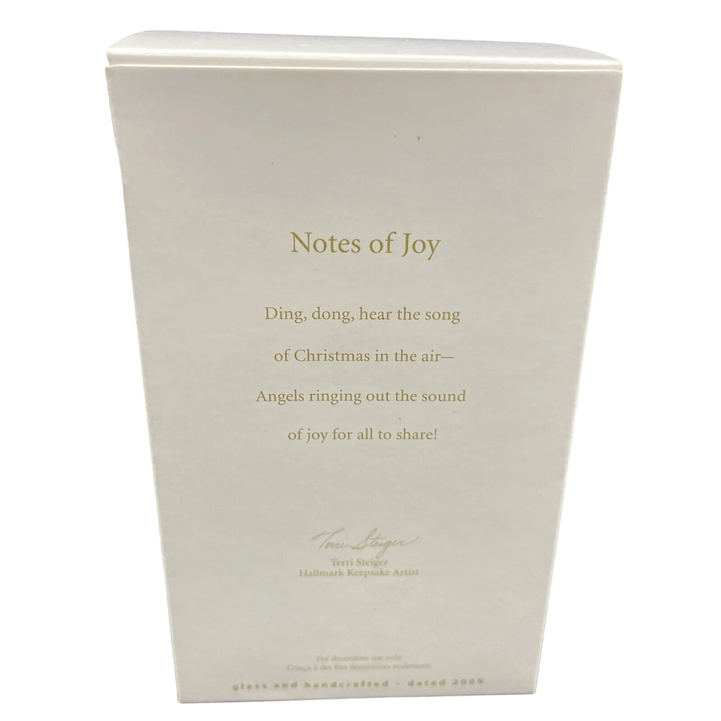 2009 Notes of Joy Hallmark Ornament (Angel) QHC4042 Image6