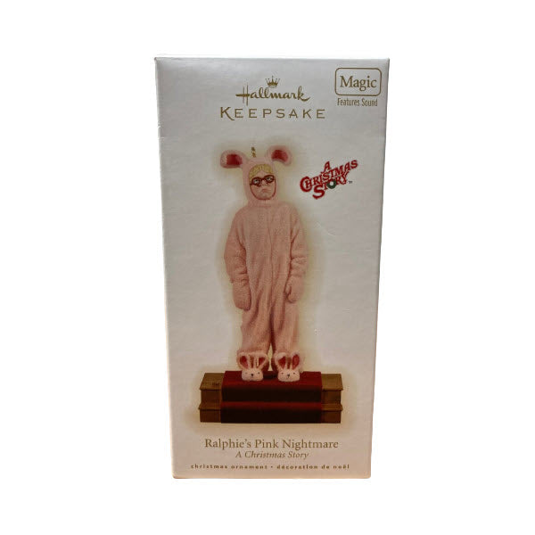 2009 Ralphie's Pink Nightmare Hallmark Ornament (A Christmas Story) QXI1072