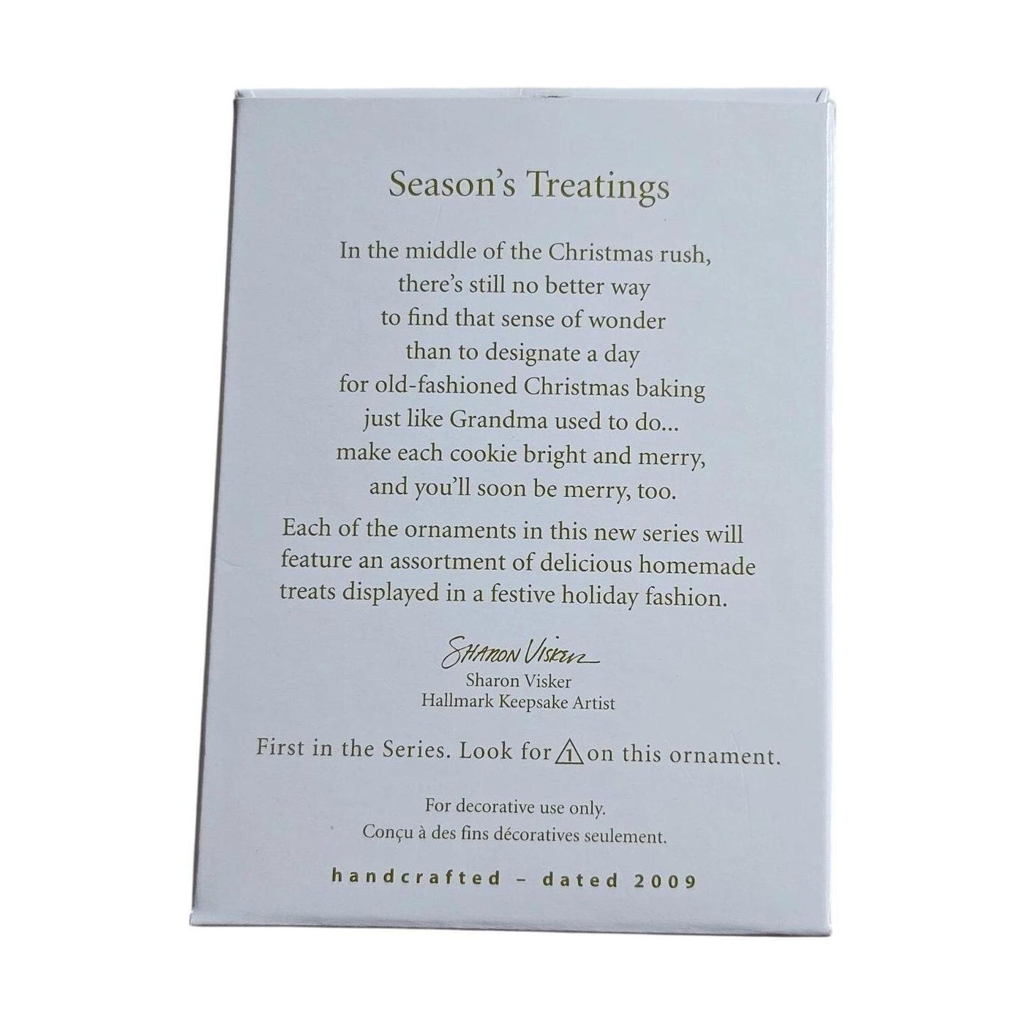 2009 Season's Treatings Hallmark Ornament (Season's Treatings) QX8242 Image5