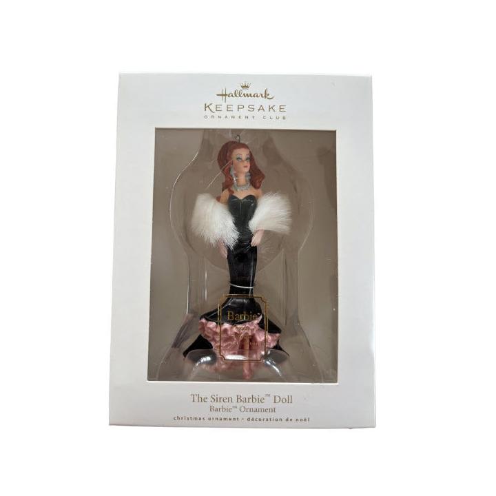 2009 The Siren Hallmark Ornament (Barbie) QXC1012