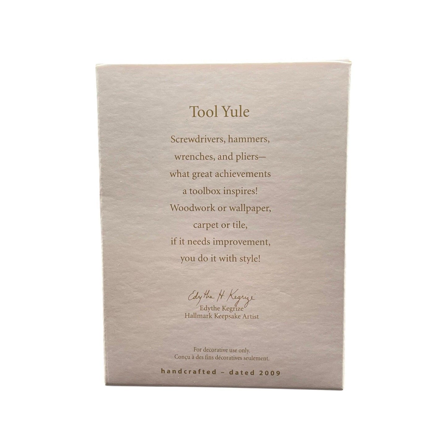 2009 Tool Yule Hallmark Ornament (Reindeer) QXG6595 Image8