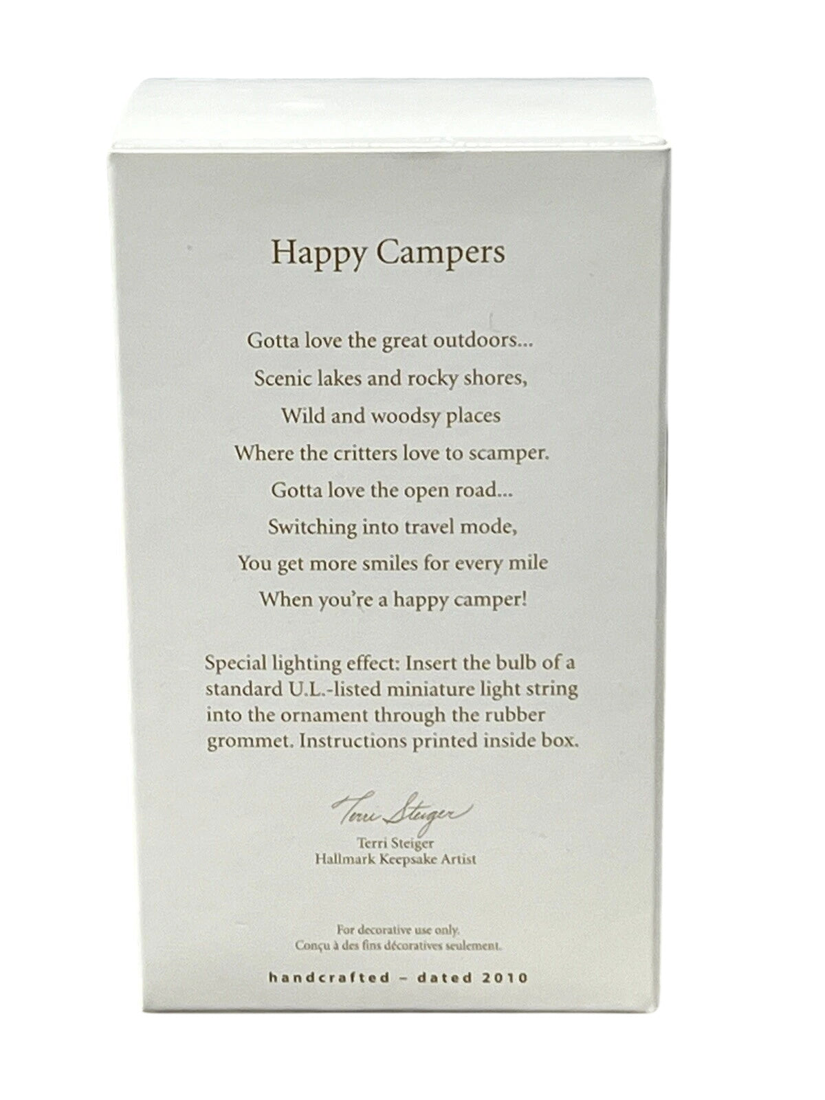 2010 Happy Campers Hallmark Ornament (Happy Camper) QXG7423