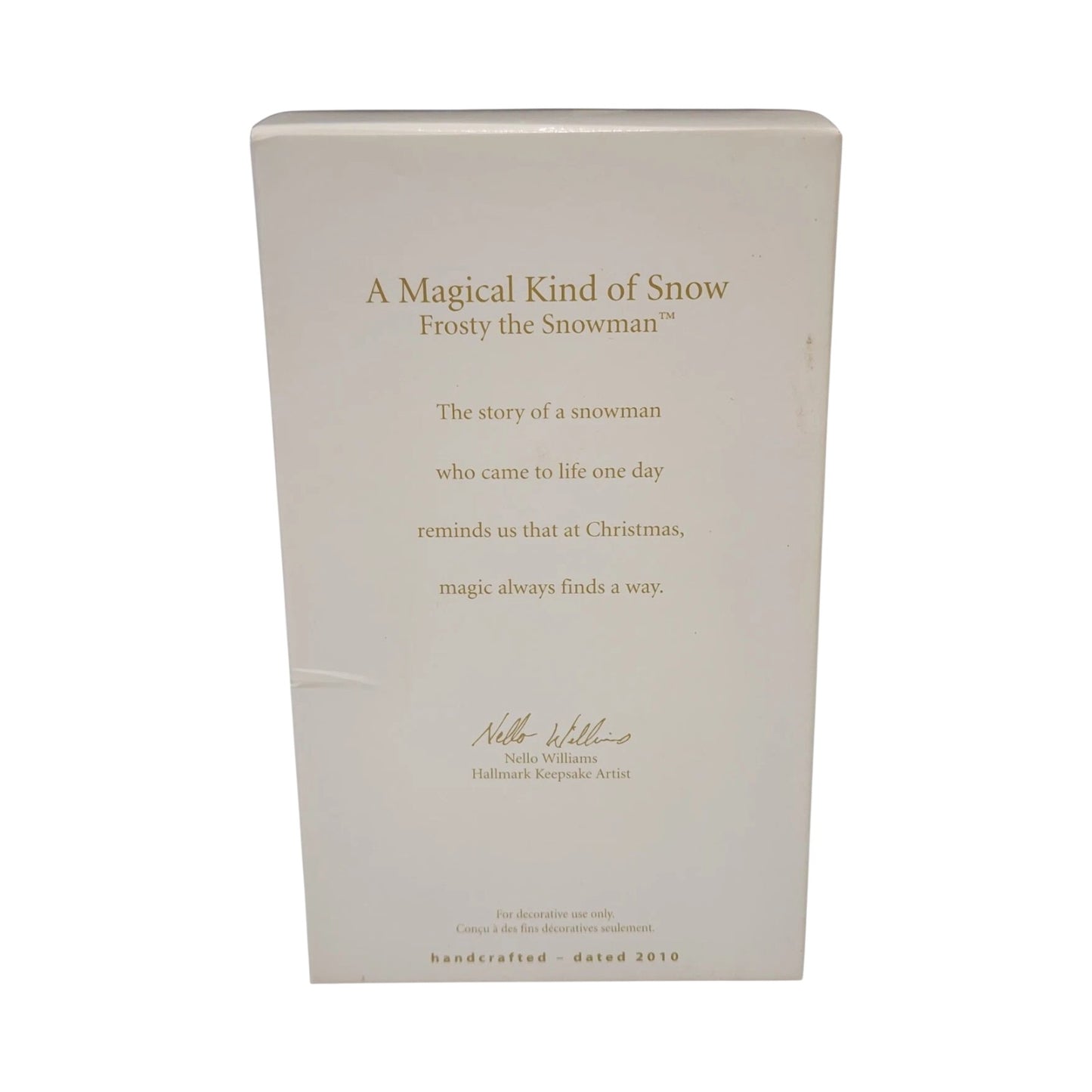 2010 A Magical Kind of Snow Hallmark Ornament (Frosty the Snowman) QXI2073 Image7