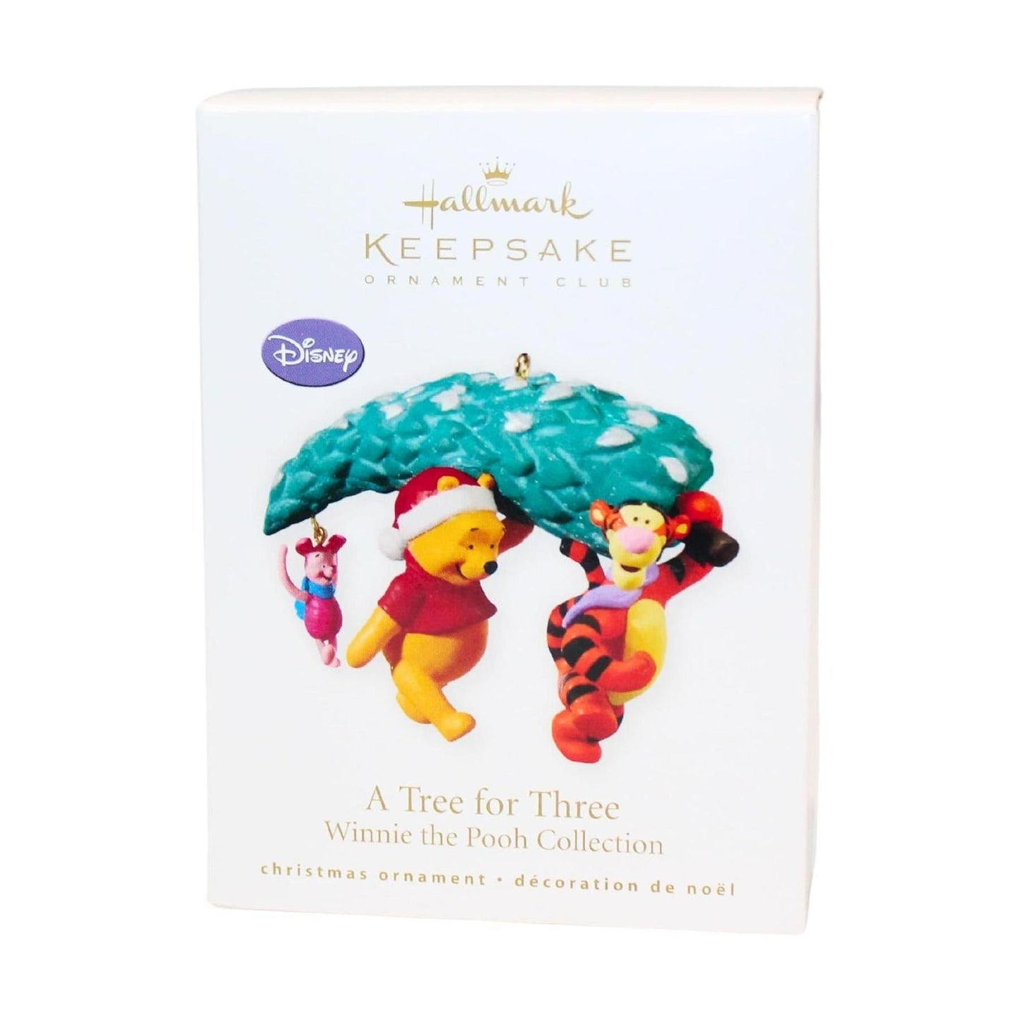 2010 A Tree for Three Hallmark Ornament (Winnie the Pooh) QXC1004