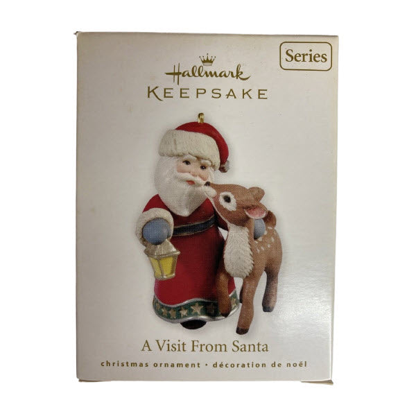 2010 A Visit From Santa #2 Hallmark Ornament (A Visit From Santa) QX8203