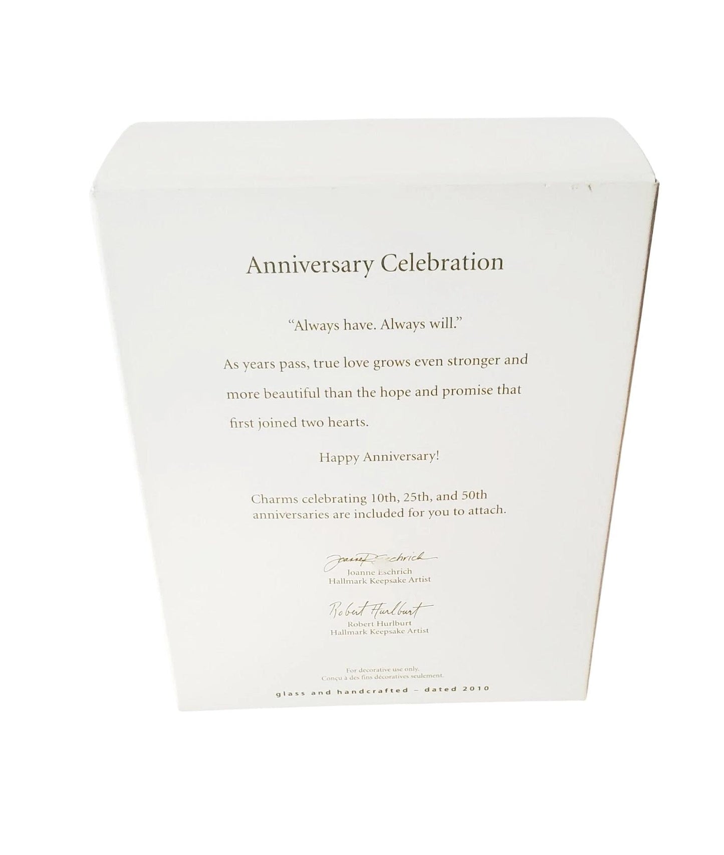 2010 Anniversary Celebration Hallmark Ornament (Anniversary) QXG7536