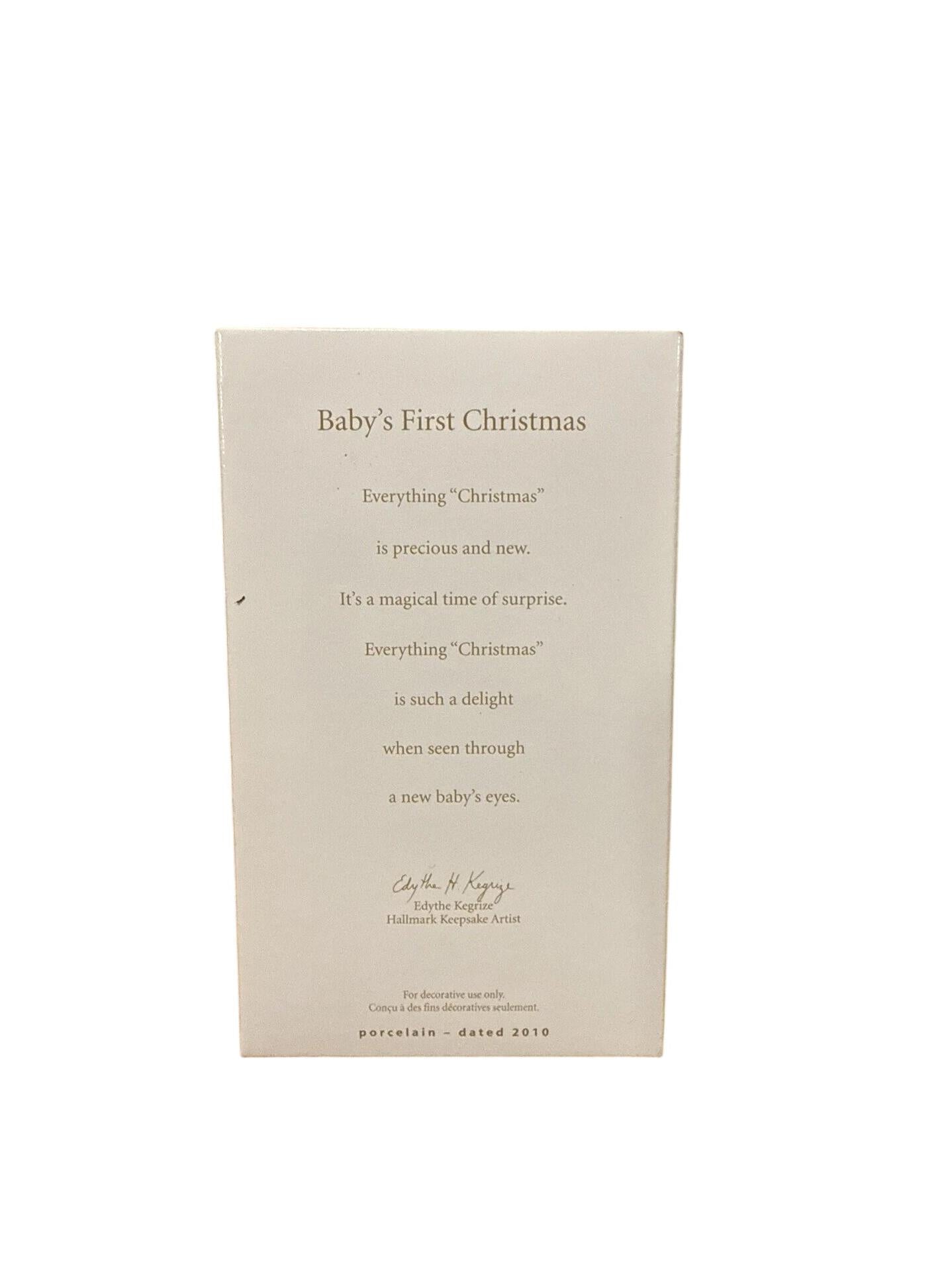2010 Baby's First Christmas Hallmark Ornament (Baby's First Christmas) QXG7656