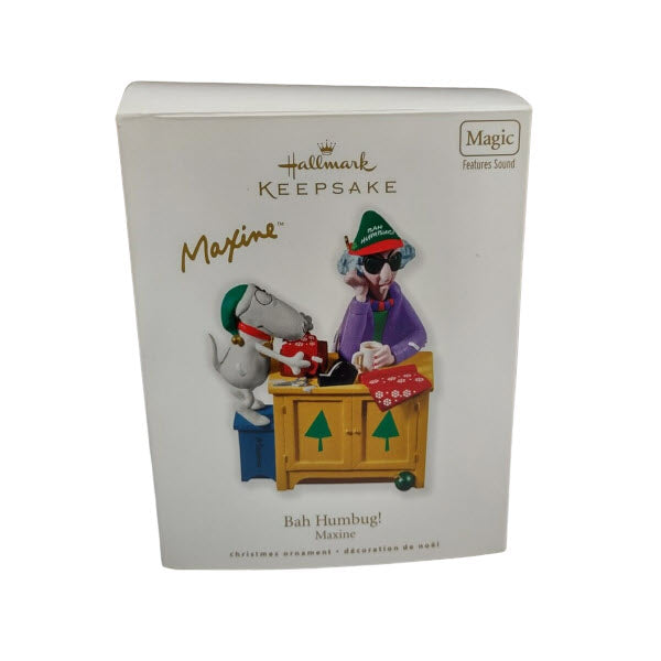 2010 Bah Humbug! Hallmark Ornament (Maxine) QXI2253