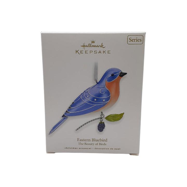 2010 Eastern Bluebird Hallmark Ornament (Beauty of Birds) QX8306