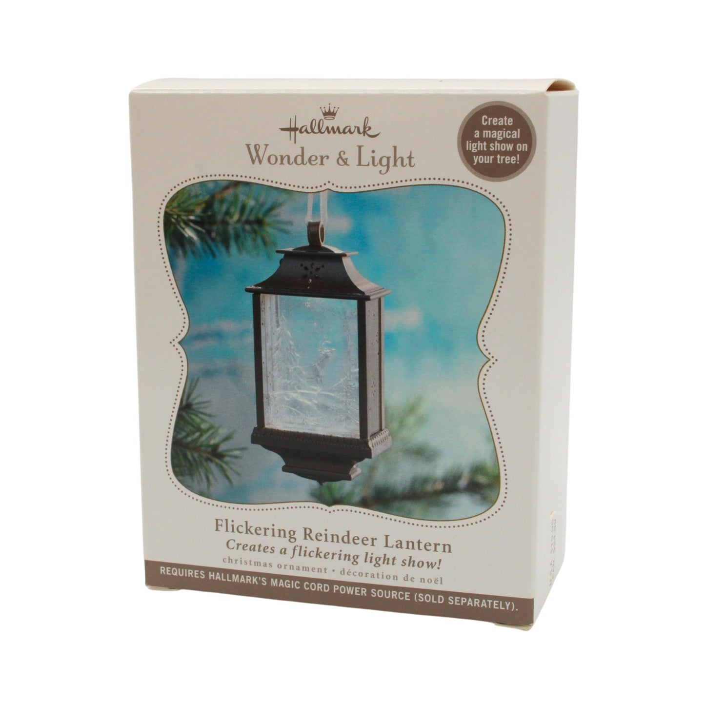 2010 Flickering Reindeer Hallmark Ornament (Wonder and Light) QXG3646