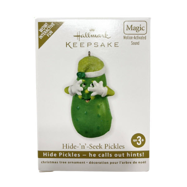 2010 Hide-'n'-Seek Pickles Hallmark Ornament (Vegetable) QXG7306
