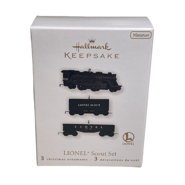 2010 Lionel Scout 3 Set Hallmark Ornament (Lionel) QXM9036