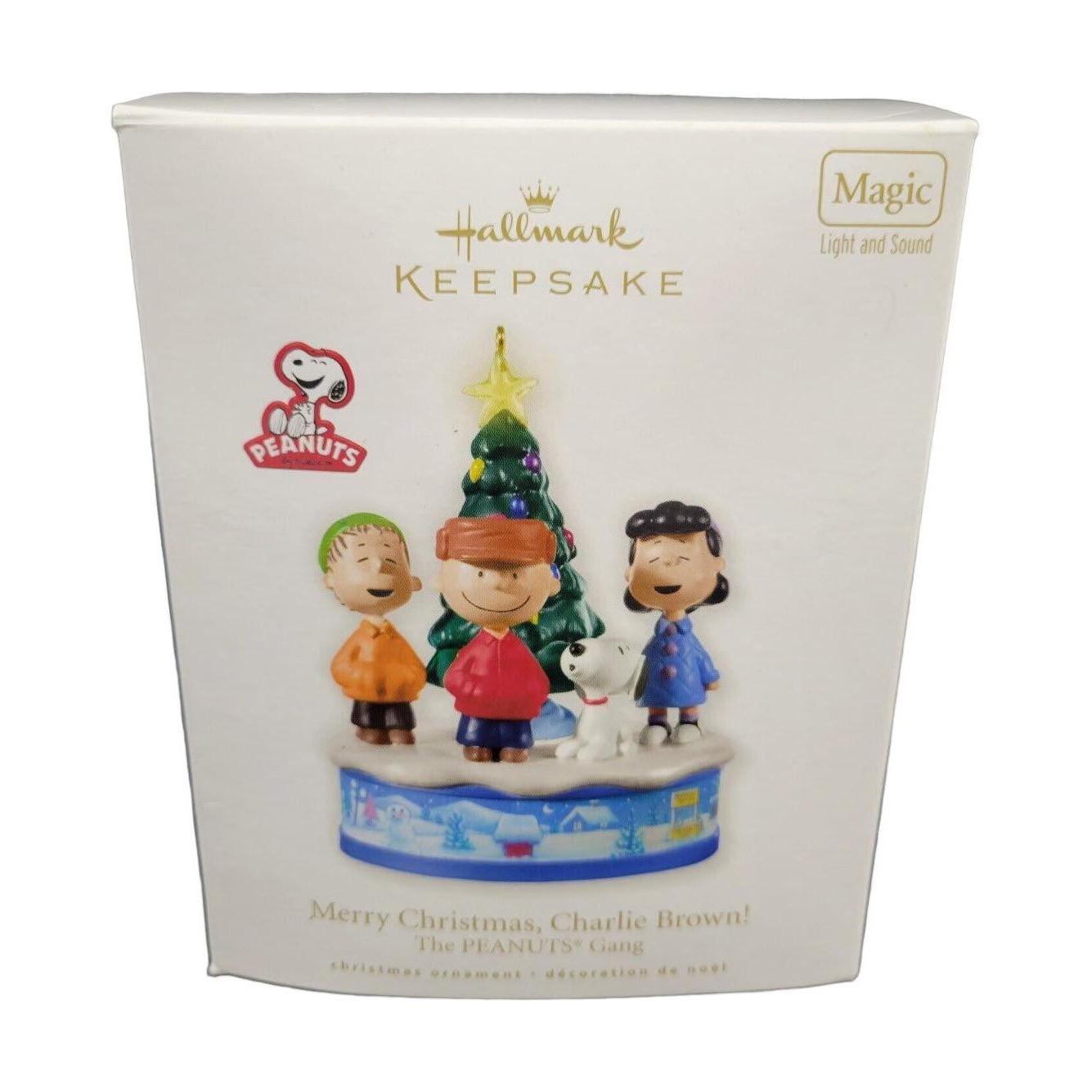 2010 Merry Christmas, Charlie Brown! Hallmark Ornament (Peanuts) QXI2186