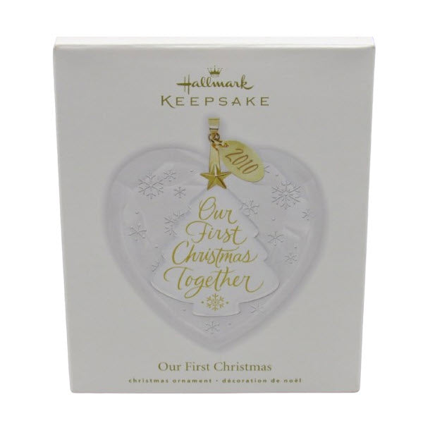 2010 Our First Christmas Hallmark Ornament (Our First Christmas) QXG7693
