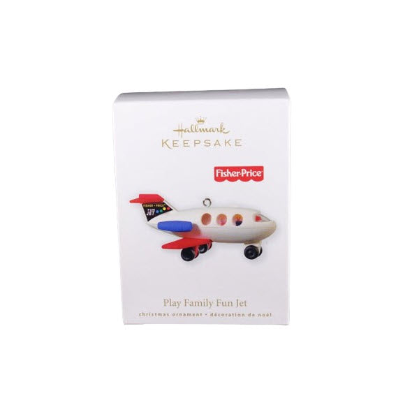 2010 Play Family Fun Jet Hallmark Ornament (Fisher Price) QXI2293