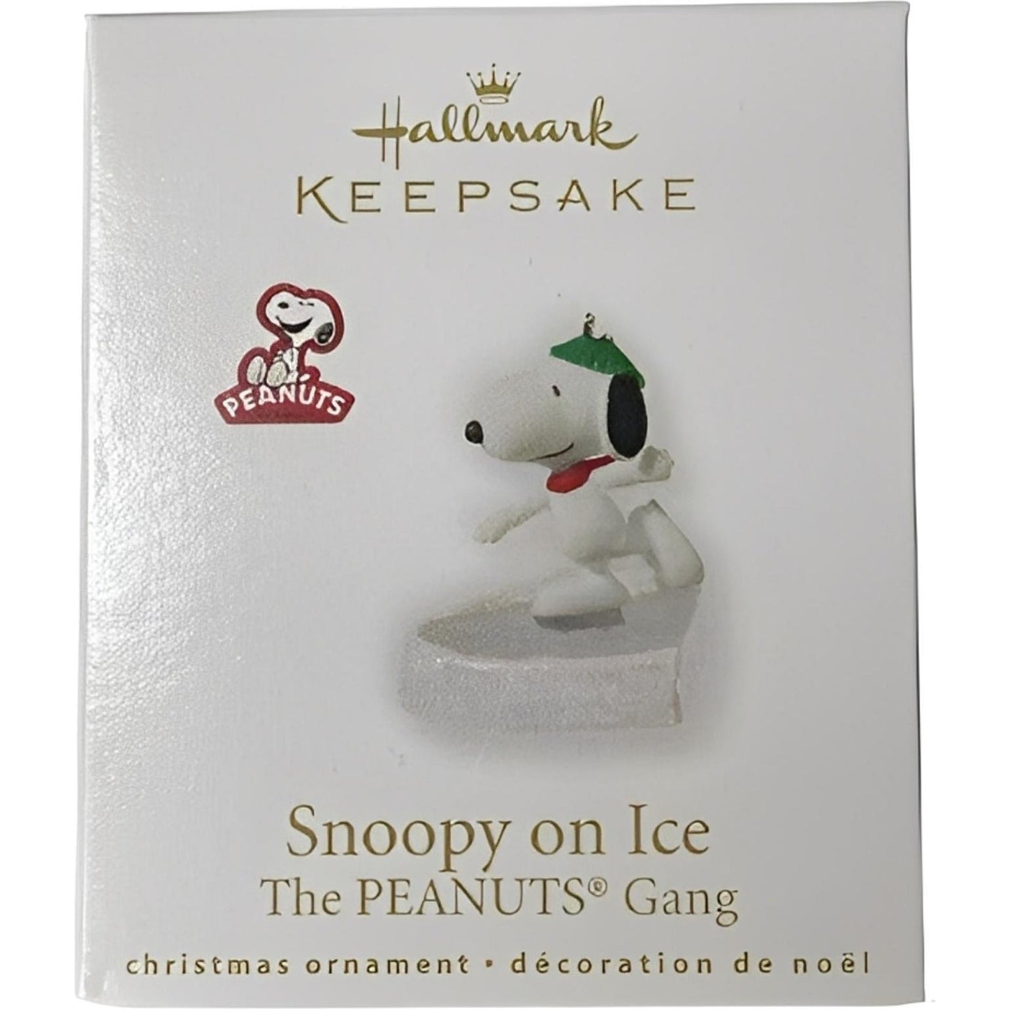 2010 Snoopy on Ice Hallmark Ornament (Peanuts) QRP4733