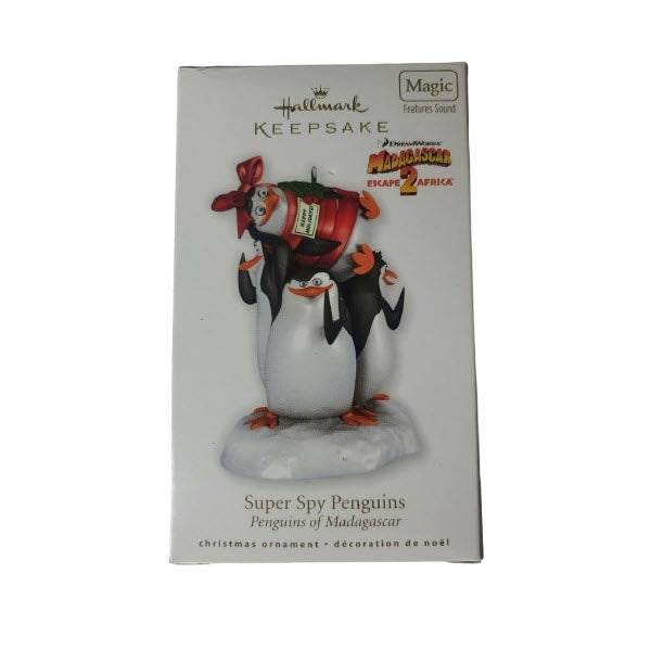 2010 Super Spy Penguins Hallmark Ornament (Penguins of Madagascar) QXI2356