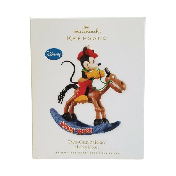 2010 Two-Gun Mickey Hallmark Ornament (Mickey Mouse) QXD1103